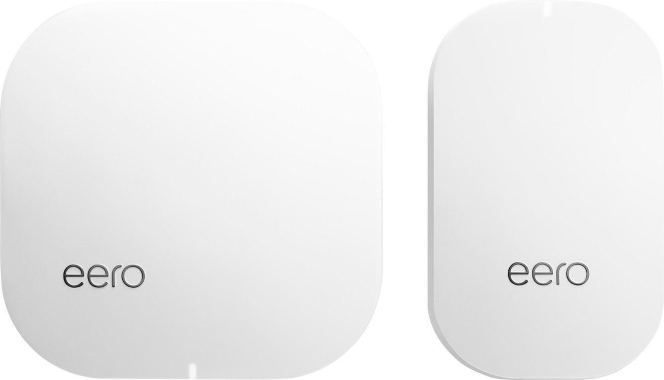 eero Mesh WiFi System (1 eero + 1 eero Beacon) 2nd Gen - White