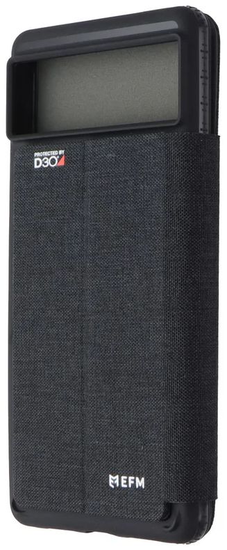 EFM Miami Folio Phone Case for Google Pixel 6 - Black