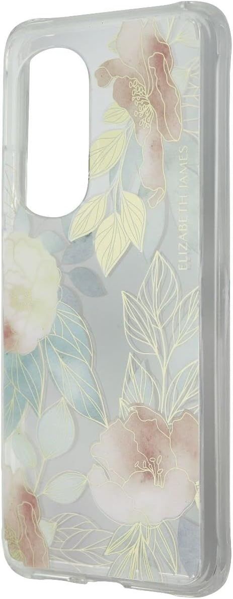 Elizabeth James Phone Case for Motorola Edge (2022) - Blooms in Bordeaux