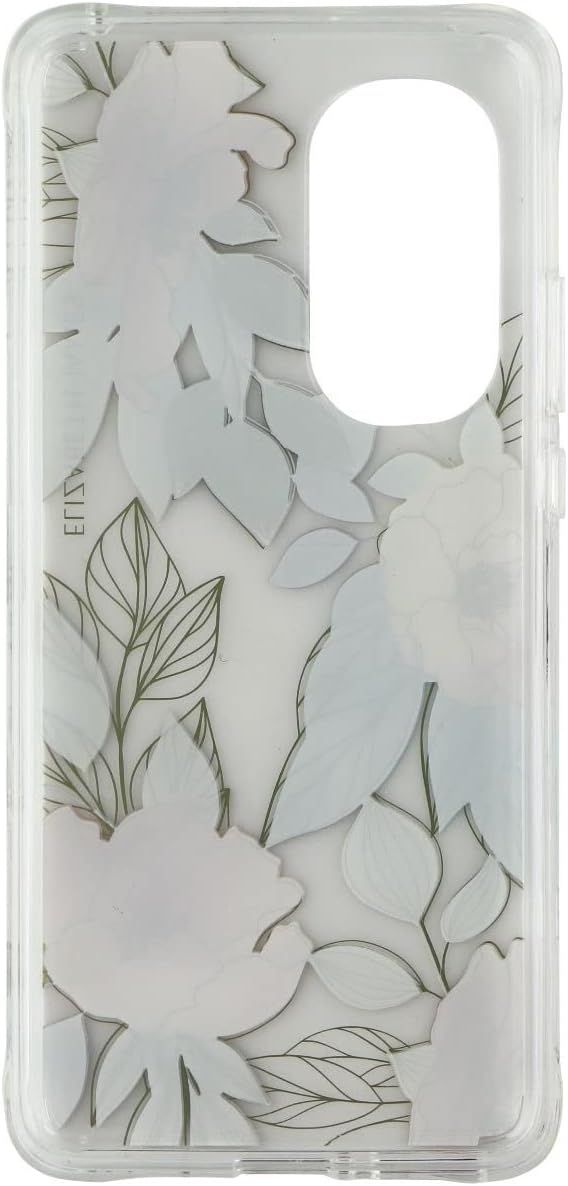Elizabeth James Phone Case for Motorola Edge (2022) - Blooms in Bordeaux