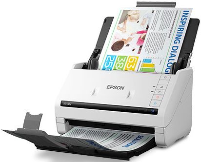 Epson DS-530 II Duplex 600 DPI 35PPM Document Scanner - White