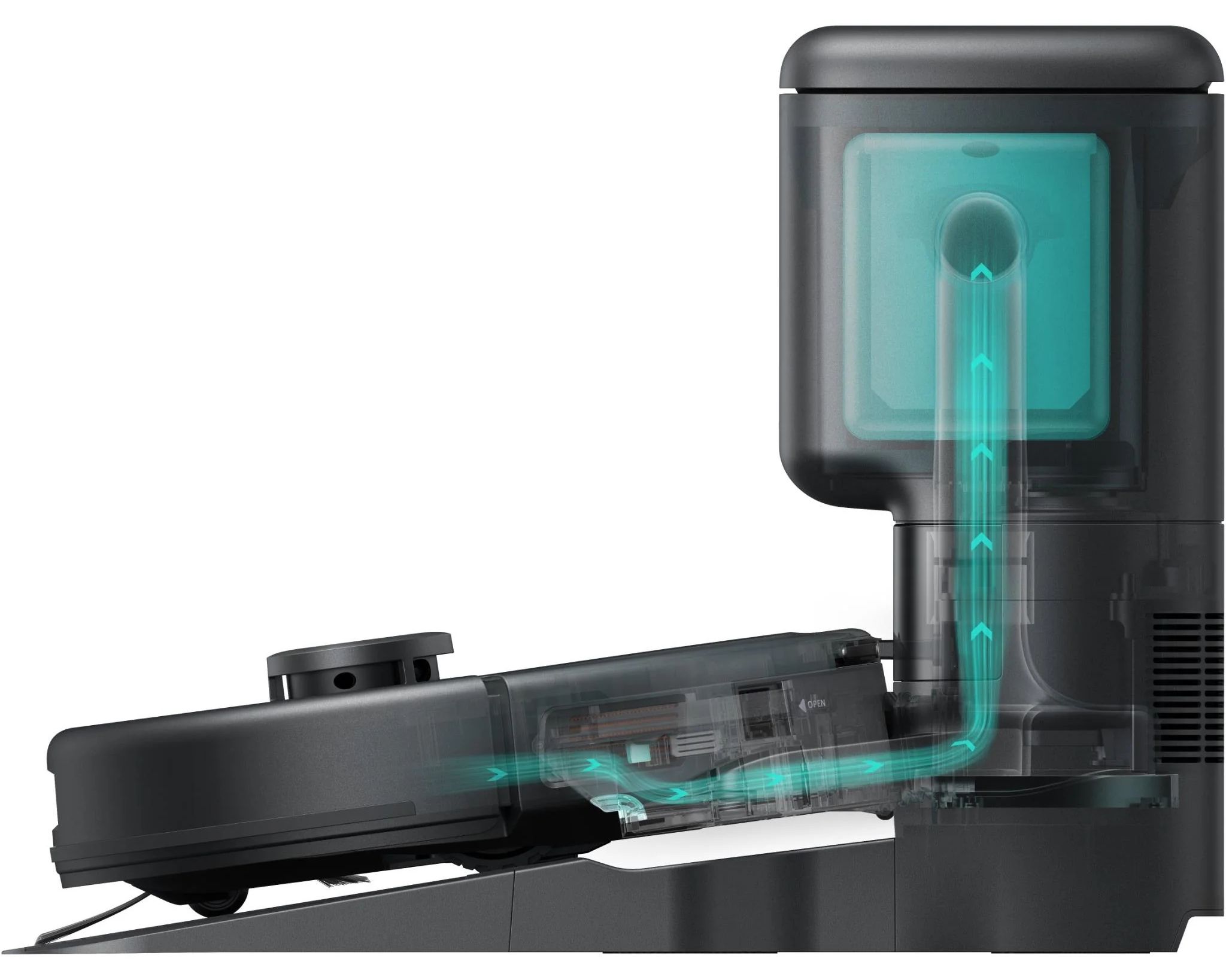 Eufy L60 Hybrid Robot Vacuum with Self Empty Station - Black