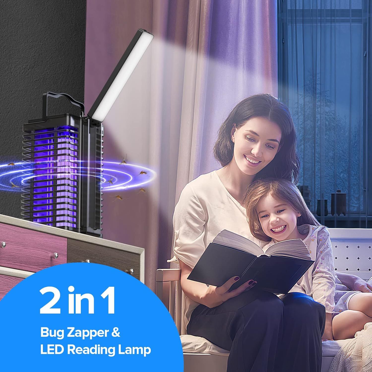 Evolpol Wireless Solar Bug Zapper SOBZ-01 - Gray