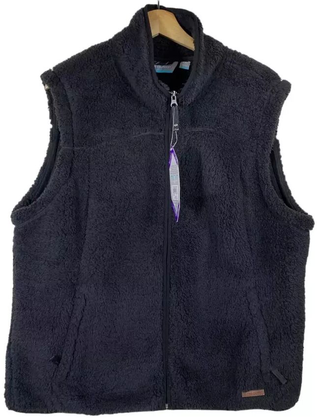Free Country Women's Plush Vest XXL - Black