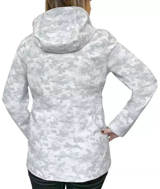 Free Country Women's Waterproof Rain Jacket S - Shell Grey