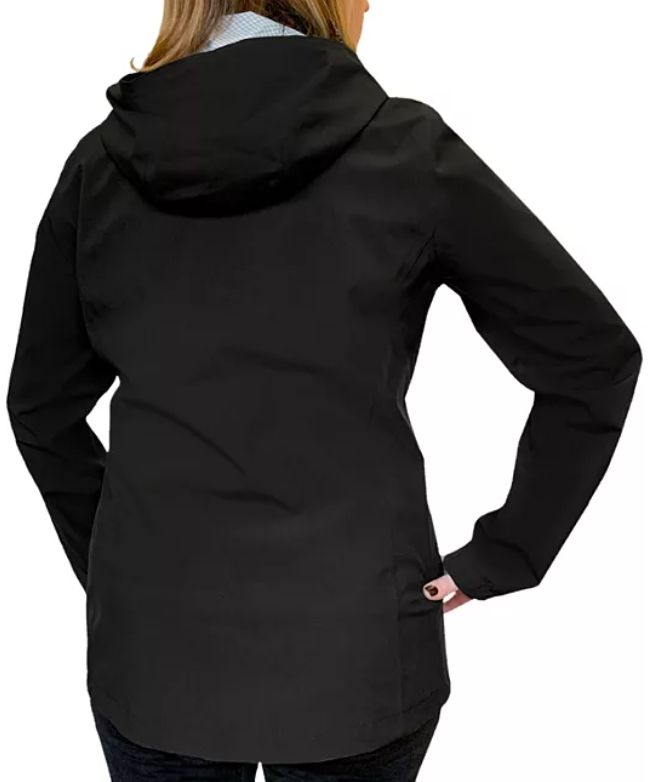 Free Country Women's Waterproof Rain Jacket XL - Black