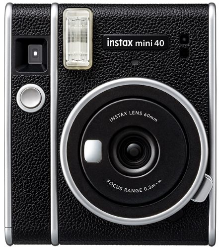 Fujifilm Instax Mini 40 Instant Camera - Black