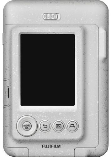 Fujifilm Instax Mini Liplay Hybrid Instant Camera - Stone White