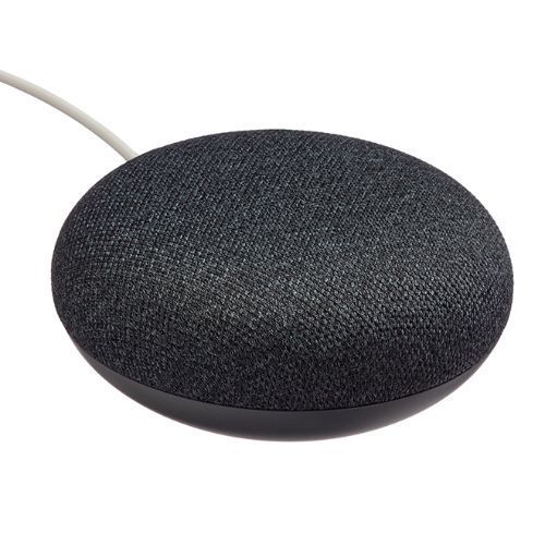 Google Home Mini Smart Speaker - Charcoal Gray