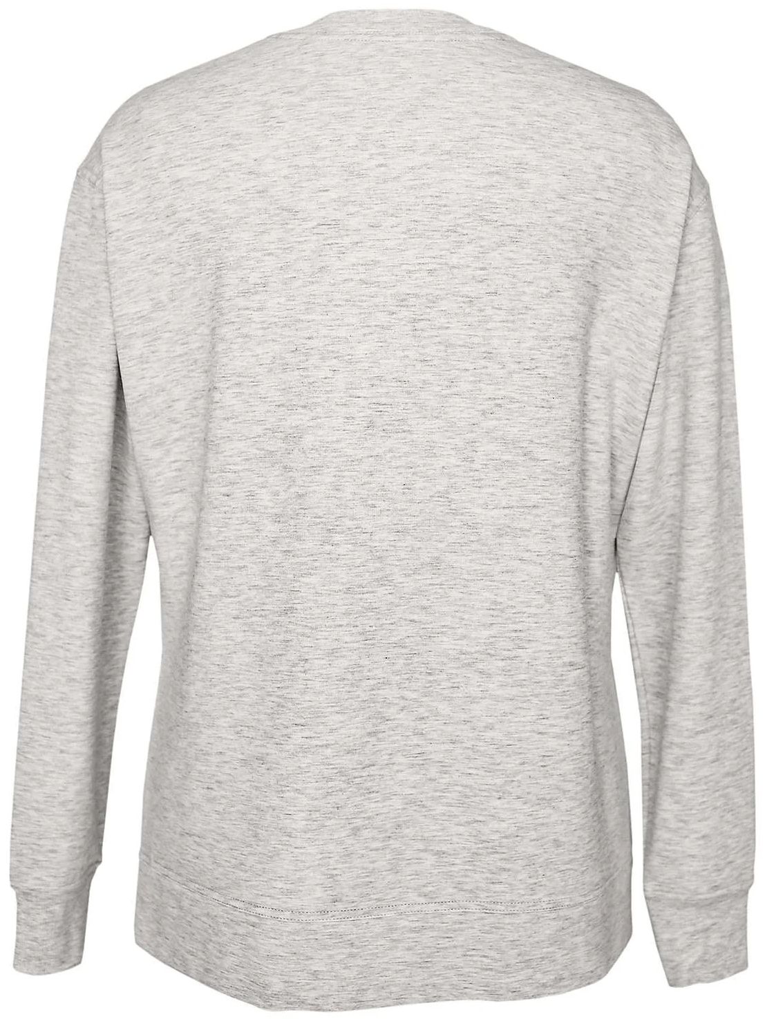 GreenTea Soft & Yummy Women's Top L - Pearl Heather