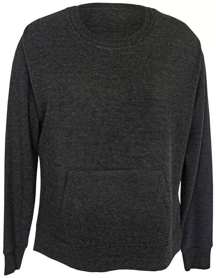 GreenTea Soft & Yummy Women's Top XL - Charcoal