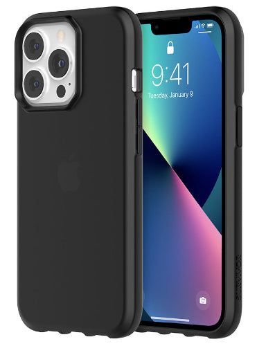 Griffin Survivor Clear Phone Case for iPhone 13 Pro - Black