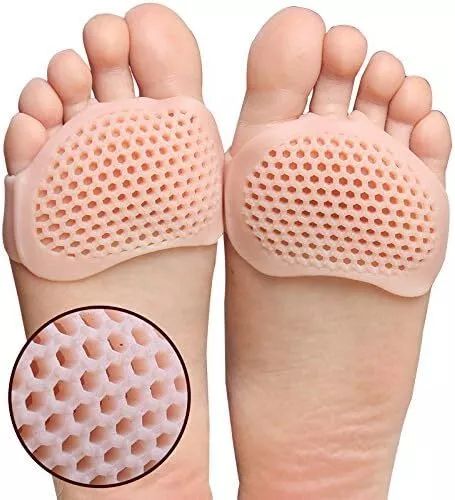 Healing Rights Ball of Foot Cushions 4 Piece Kit - Brown