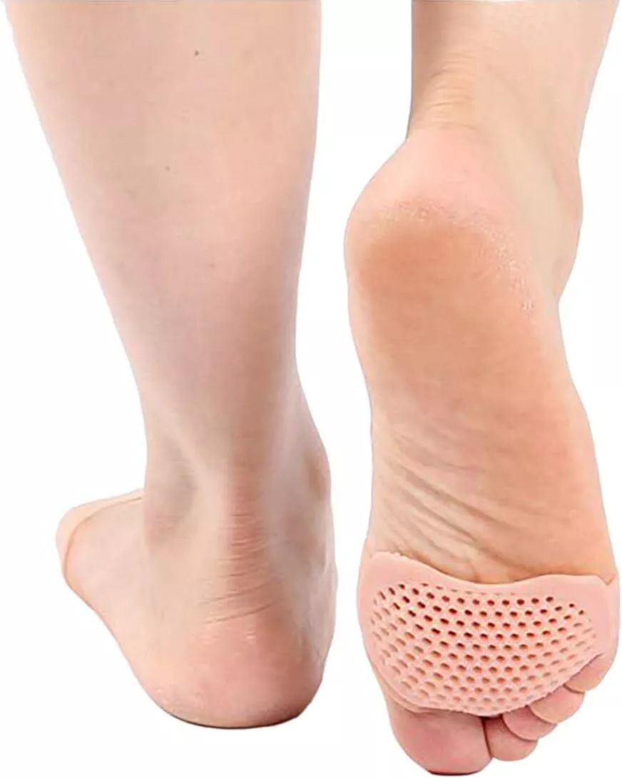 Healing Rights Ball of Foot Cushions 4 Piece Kit - Brown