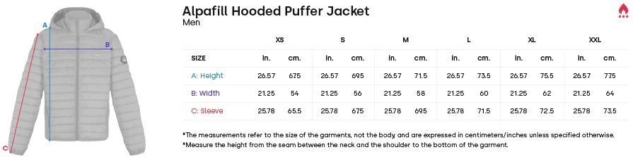 Hoseg Men's Alpafill 60 Hooded Puffer Jacket (M) - Inti