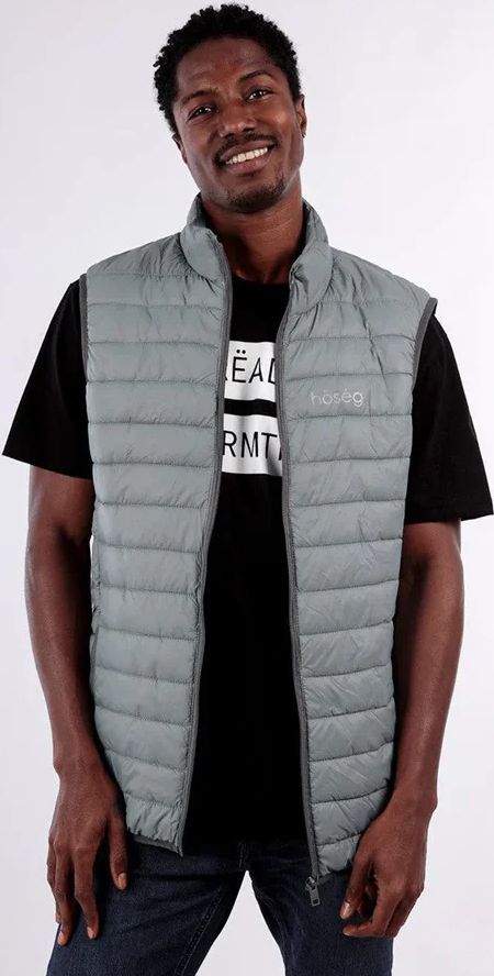 Hoseg Men's Alpafill 60 Puffer Vest (XL) - Limestone