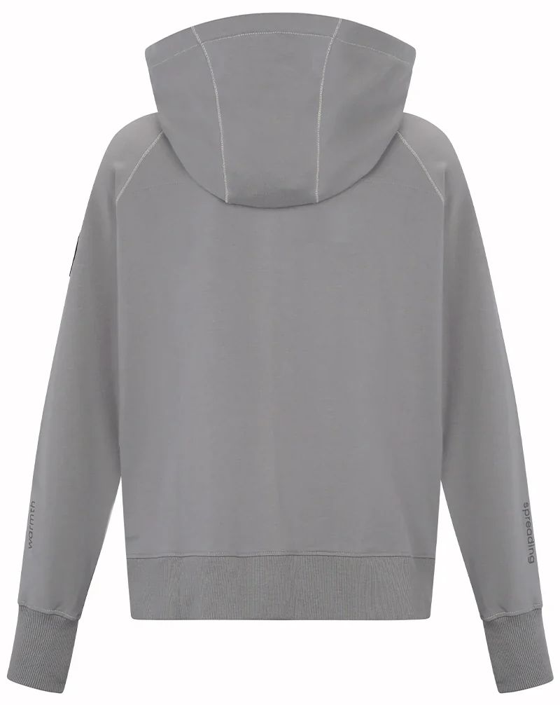 Hoseg Men's Full Zip Hoodie (S) - Greyhound