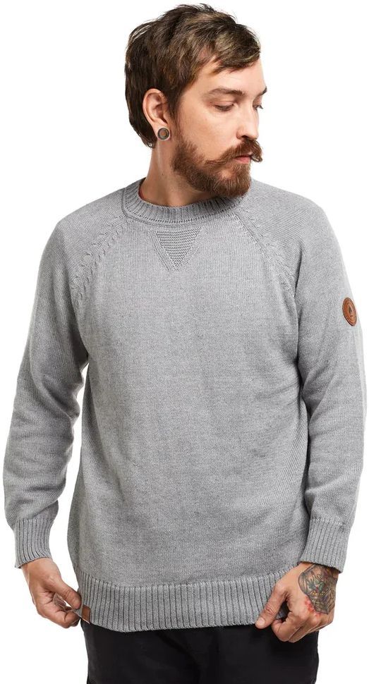 Hoseg Men's Knitwear Sweater (M) - Moonstone