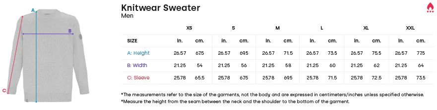 Hoseg Men's Knitwear Sweater (XL) - Moonstone