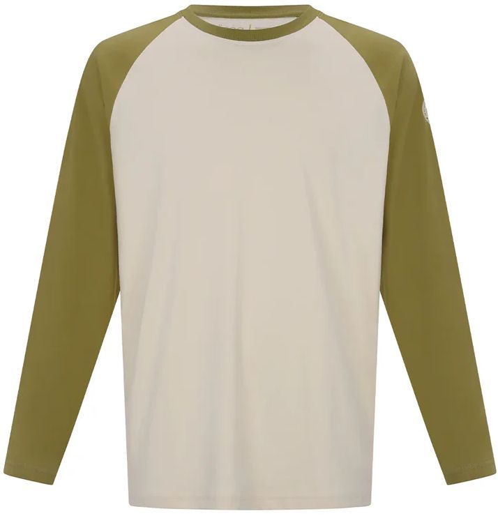 Hoseg Men's Long Sleeve T-Shirt (S) - Artic Wolf & Clover