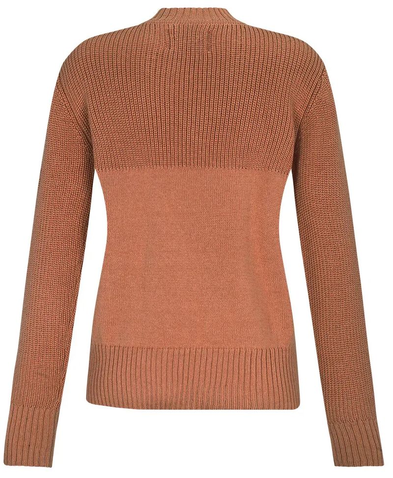 Hoseg Women's Boxy Knitwear Sweater (L) - Autumn