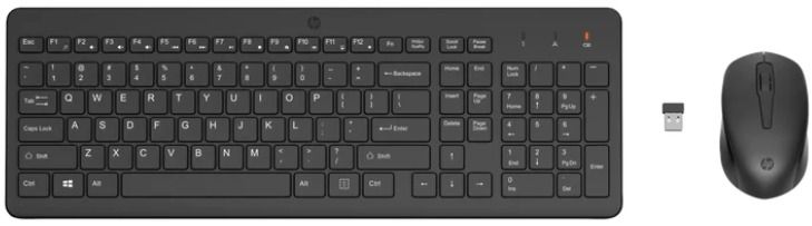 HP HP 330 Wireless Mouse and Keyboard Combination - Black