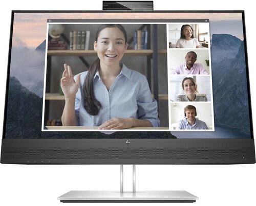 HP E24mv G4 Conferencing Monitor 24" - Black/Silver - 24 Inch