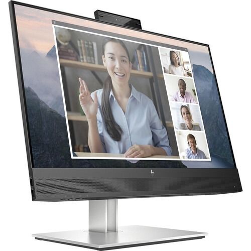 HP E24mv G4 Conferencing Monitor 24" - Black/Silver - 24 Inch
