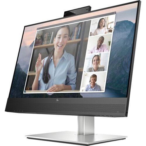 HP E24mv G4 Conferencing Monitor 24" - Black/Silver - 24 Inch