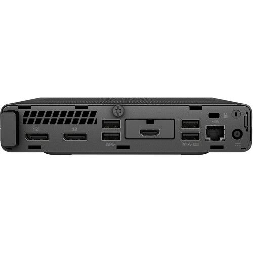 HP EliteDesk 705 G4 Desktop Mini PC - AMD Ryzen 5 PRO 2400GE 3.2GHz - 256GB - Black - 4GB RAM