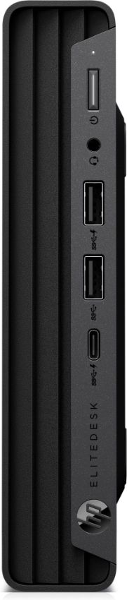 HP Elitedesk 805 G6 Desktop Mini PC - AMD Ryzen 5 PRO 4650GE 3.3GHz - 256GB - Black - 4GB RAM