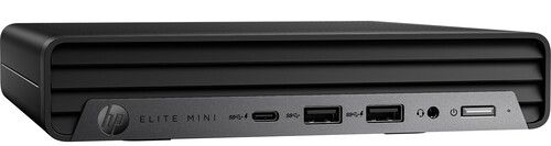 HP Elite Mini 600 G9 Desktop PC - Intel Core i5-12500T 2.0GHz - 256GB - Black - 16GB RAM