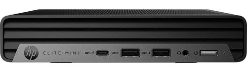 HP Elite Mini 600 G9 Desktop PC - Intel Core i5-12500T 2.0GHz - 256GB - Black - 16GB RAM