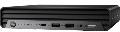 HP Elite Mini 600 G9 Desktop PC - Intel Core i5-12500T 2.0GHz - 256GB - Black - 16GB RAM