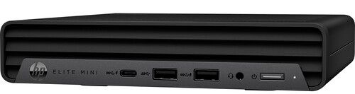 HP Elite Mini 800 G9 Desktop PC - Intel Core i5-12500T 2.0GHz - 512GB - Black - 16GB RAM