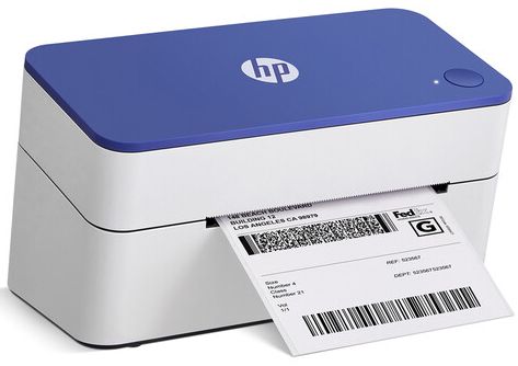 HP KE100 Direct Thermal Label Printer - White