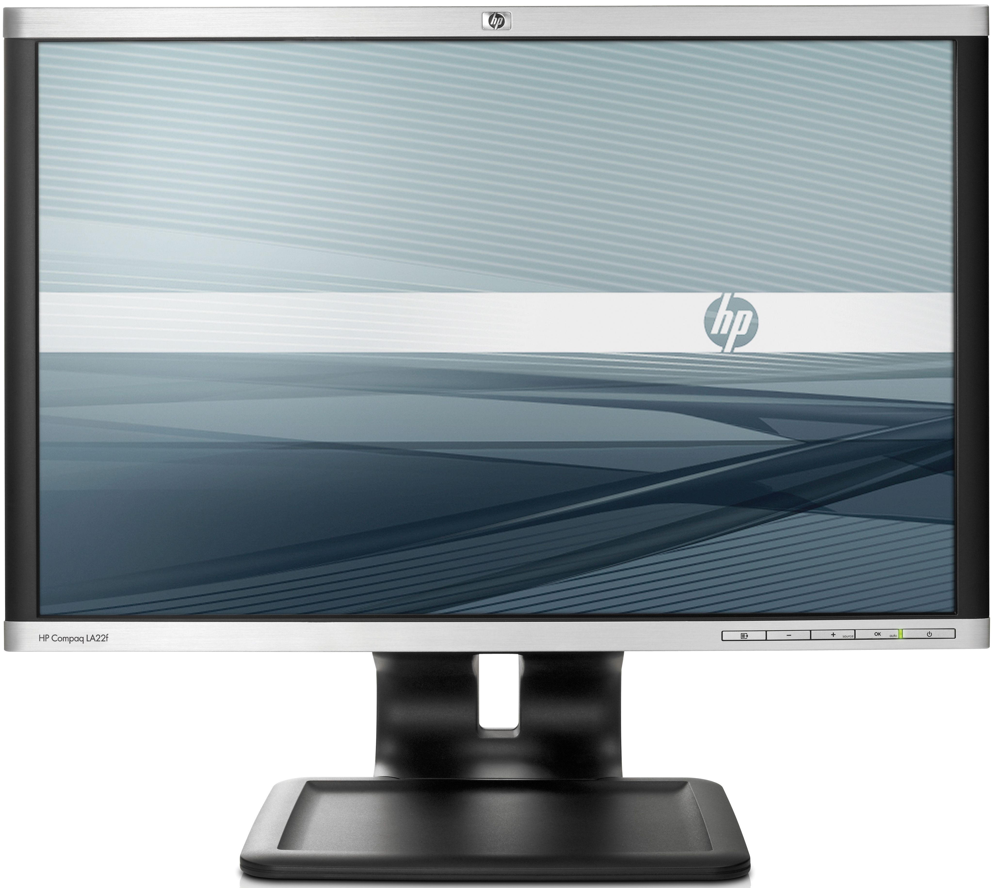 HP LA22F WLED Backilt LCD Monitor 22" - Brushed Aluminium/Black - 22 Inch