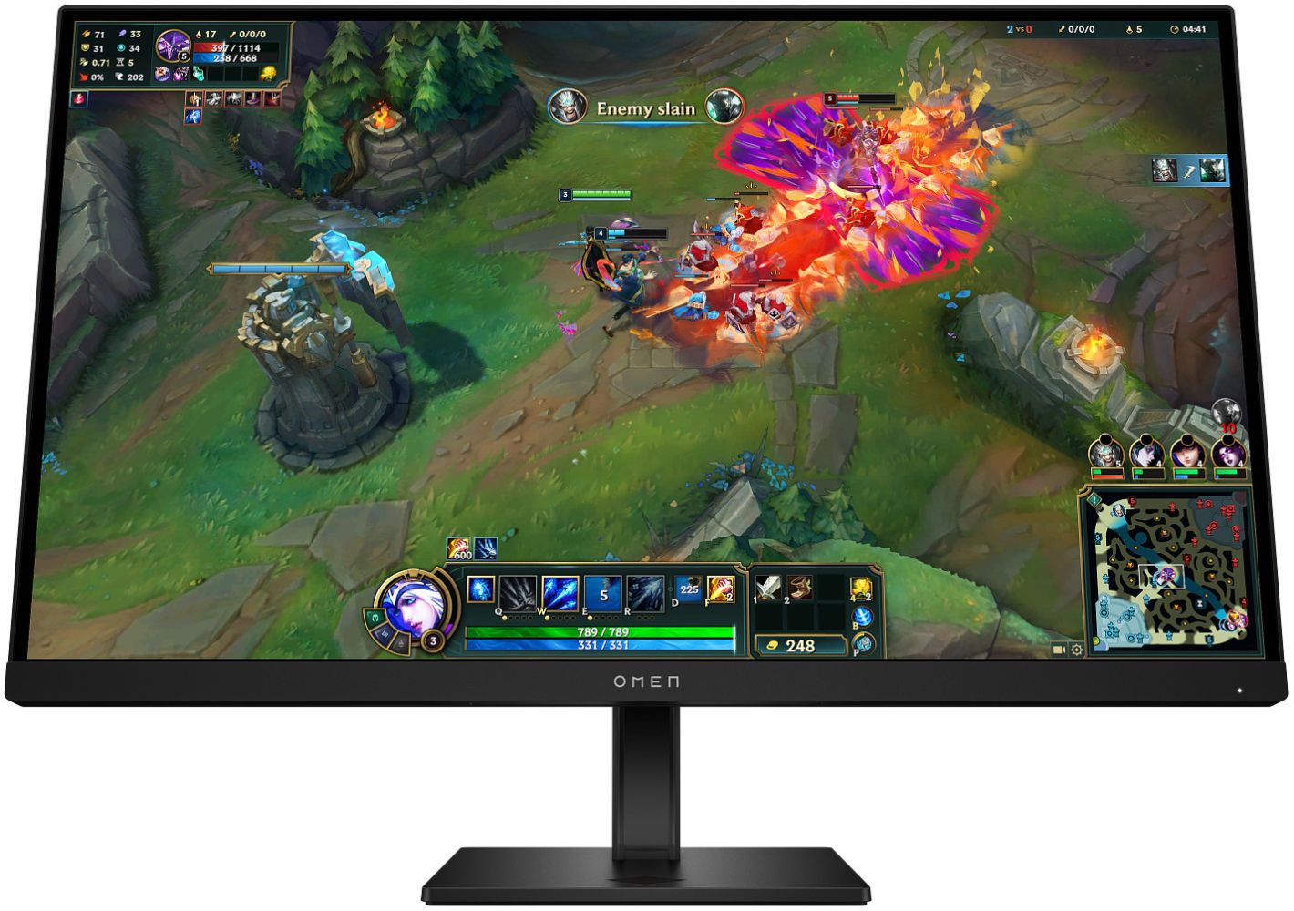 HP OMEN 27q G2 QHD 180Hz Gaming Monitor 27" - Black - 27 Inch