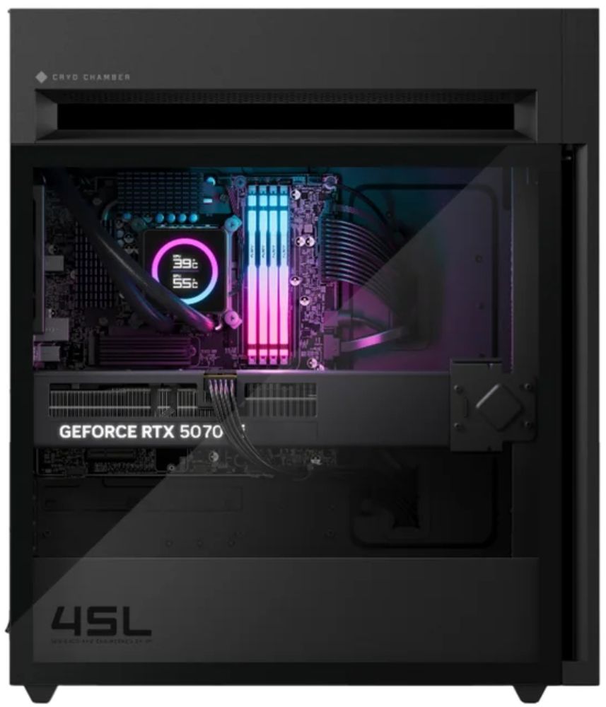 HP OMEN 45L GT22-3067C Gaming Desktop PC - Intel Core Ultra 9 285K 3.2GHz - 2TB - Black - 64GB RAM