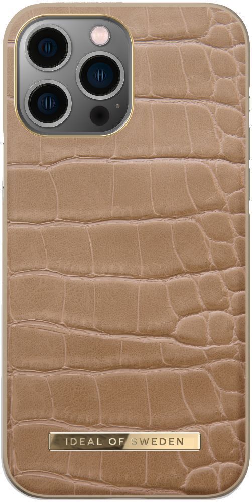 iDeal of Sweden Atelier Phone Case for iPhone 13 Pro Max - Camel Croco