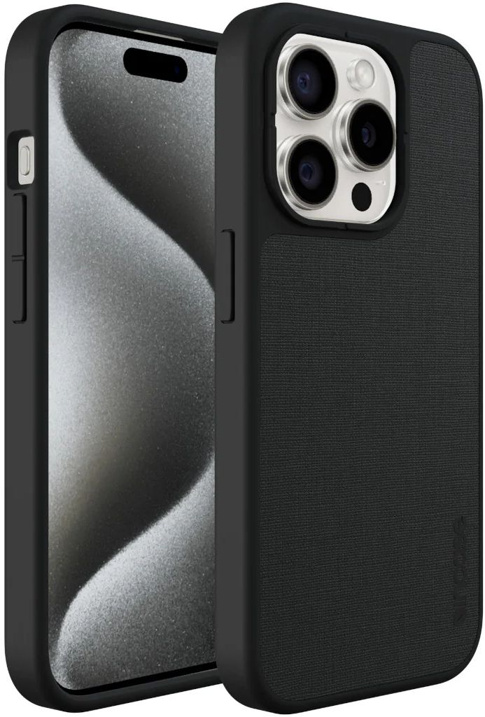 Incase Icon Phone Case with MagSafe for iPhone 15 Pro - Woolenex Graphite