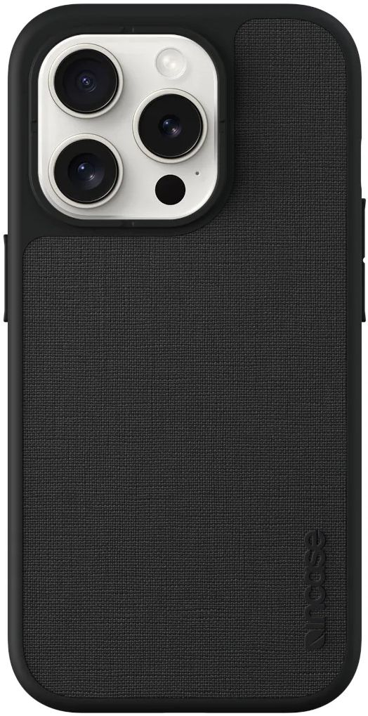 Incase Icon Phone Case with MagSafe for iPhone 15 Pro - Woolenex Graphite