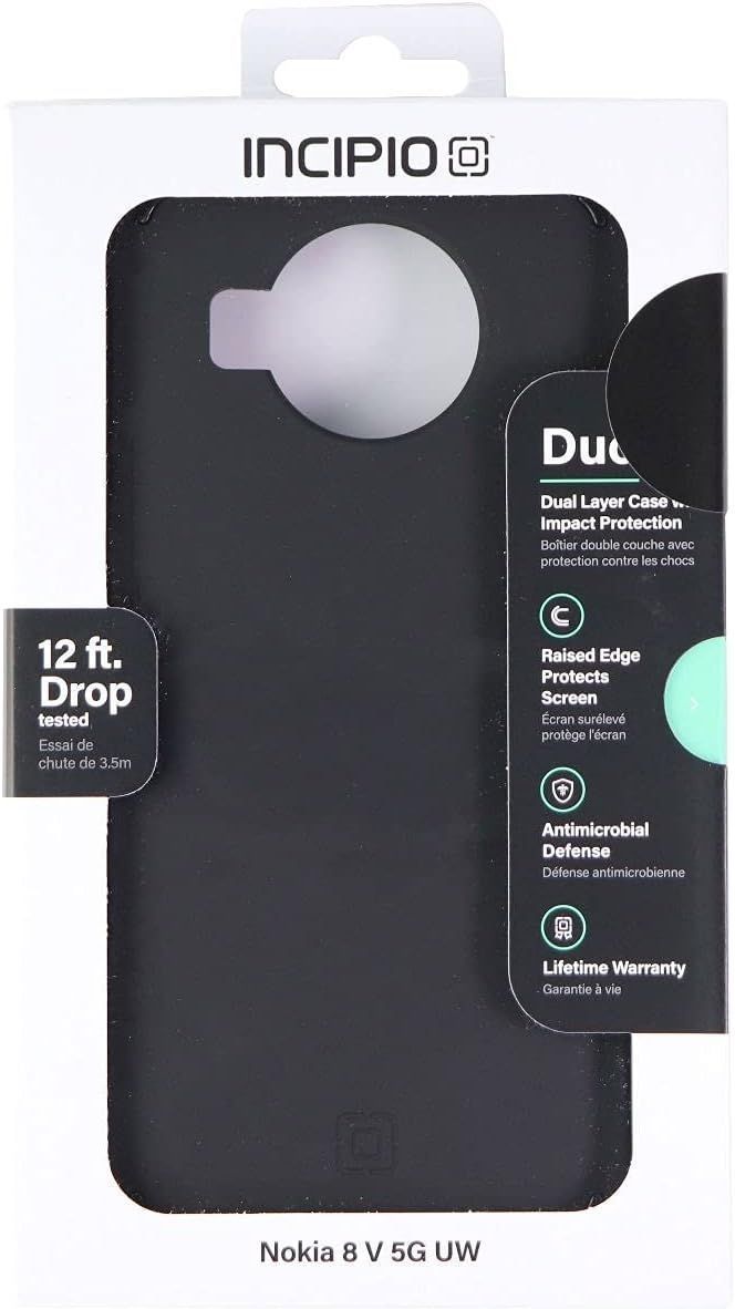 Incipio Duo Phone Case for Nokia 8V 5G UW - Black