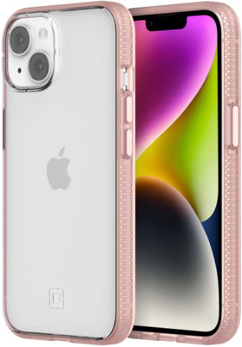 Incipio Idol Series Phone Case for Apple iPhone 14 Plus - Rose Quartz/Clear