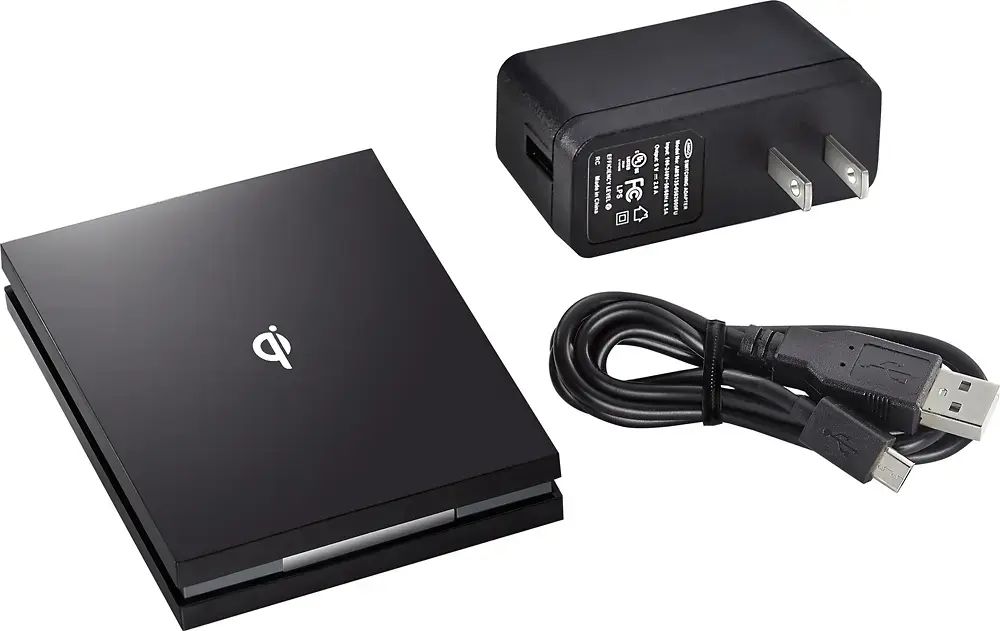 Insignia NS-MWPC1W Qi Wireless Charging Pad - Black