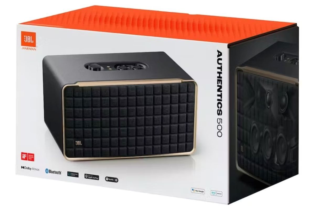 JBL Authentics 500 WIRELESS SPEAKER - Black