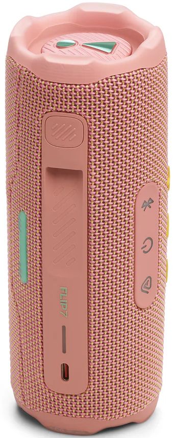 JBL Flip 7 Portable Bluetooth Speaker - Pink