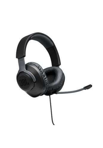 JBL Quantum 100 Wired Over-Ear Gaming Headphones - Black
