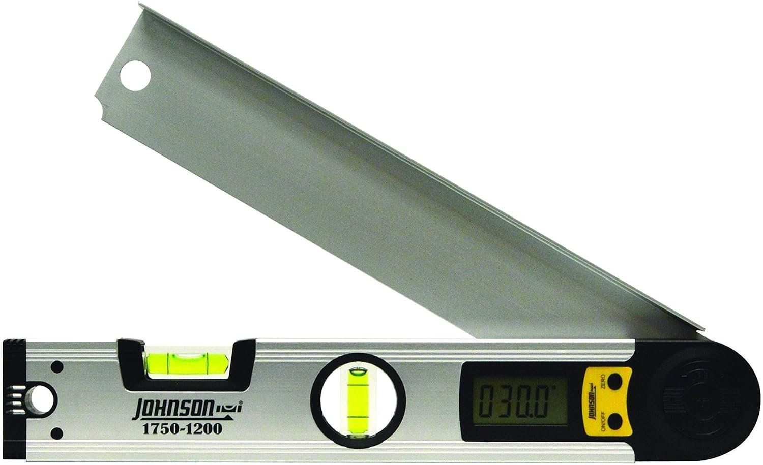 Johnson Level & Tool 1750-1200 Digital Angle Locator - Silver