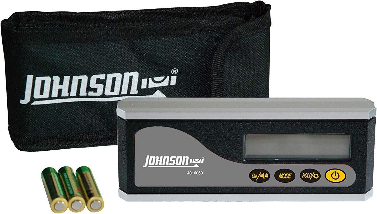 Johnson Level & Tool 40-6060 Magnetic Digital Level 6" - Black
